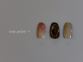 one point＋