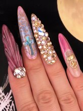 カラーズ 浜松店(colors)/キラキラゴージャス人魚ネイル♪