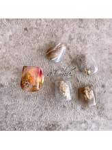 チュチュアチュチュ(chuchu a chuchu)/foot nail design sample