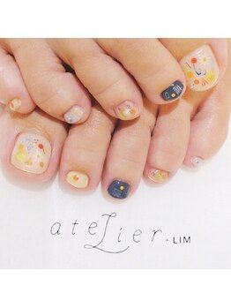 アトリエ プラス リム(atelier +LIM)/カラフルフラワー