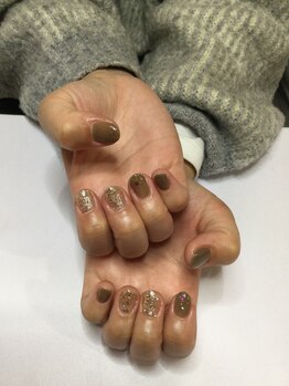 ナチュラル(NATURAL)/くすみカラー・ラメ