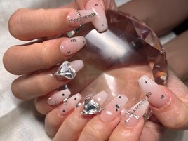 グラデ☆持ち込み☆長さ出し