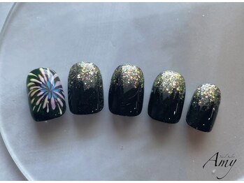 エイミー 大宮店(AMY)/花火ネイル