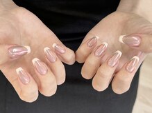 ルレーブ(LE REVE)/ミラーフレンチネイル