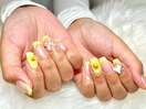 ひまわりネイル