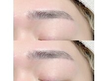 メンズアイブロウ/美容室の２階なのでメンズも利用しやすい◎