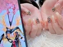 ラルネイル 大宮(Lull. nail)/#アニマル柄#ゼブラ柄