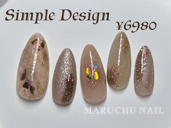 マルチューネイル 池袋(MARUCHU NAIL)/定額シンプル