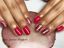 アン ジョーヌドラゴ/シンプル☆ピンクネイル