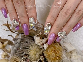 ネイルサロン トゥービー 御徒町上野(To Be)/パーツ付け放題コース8990円