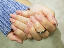 シュガーネイル(sugar nail)/ラメフレンチ