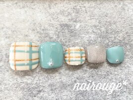 秋冬♪フットチェックネイル♪