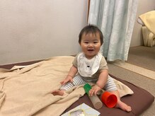 子育てママの整体サロン/施術中のお子様の様子