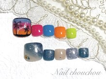 ネイルシュシュ 橋本店(nail chou chou)/フットネイル9500円