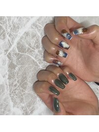 マグネット×タイダイ