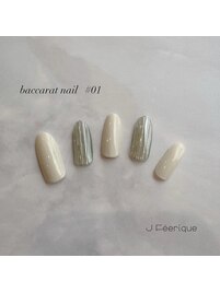 バカラネイル &nbsp;&nbsp;#01