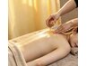 女性限定のご褒美ケア顔ツボ頭皮ケア10分全身揉みほぐし40分オイル50分￥7000