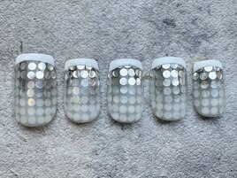 爽やかホログラムフレンチ