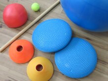健心道の雰囲気（大きな器具は使わずに心身のケアをします）