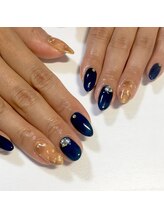 テラックス/ネイビーべっ甲