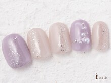 アイネイルズ 横浜WEST店(I-nails)/シンプルオフィスネイル　7480円