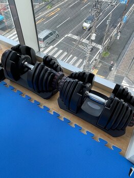 ミウラボ(Miu.LAB)/40ｋｇまでのダンベル完備！