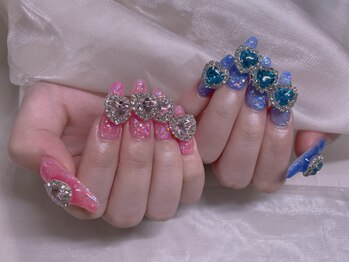 エムズ ネイルサロン(M2)/ギラギラハート