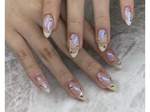 パーミル アイ アンド ネイル クマモト(permille ‰ eye&nail Kumamoto)/オーロラフレンチ