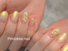 プリンセスネイル(Princess nail)/イエローオーロラ9600