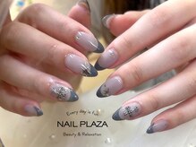 ネイルプラザ 河原町OPA店(NAIL PLAZA)/グレーフレンチ