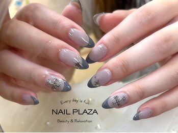 ネイルプラザ 河原町OPA店(NAIL PLAZA)/グレーフレンチ