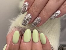 ヴィコ 名古屋栄(vico)/黄緑ネイル