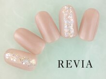 REVIA NAIL&EYELASH SALON　ジェルネイル/定額/フット/マツエク/フラットラッシュの雰囲気（オフのみ/オフィスネイル/フレンチ/ワンカラーもお任せください!）