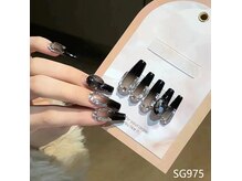 AI Nail BOXの雰囲気（クール系デザインも充実）