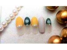ネイルサロン 爪/冬ネイル