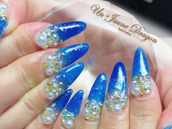 アン ジョーヌドラゴ/キラキラ☆ブルーネイル