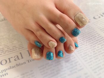 ネイルサロン ヒルズ(nail salon Hills)/フット定額ジェルセット￥7110～
