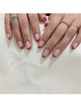 サラ(Sarah.)/フレンチ＋ベースカラーあり