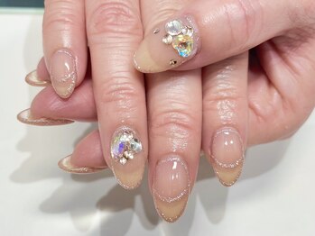 クォーターリゾートネイル(QUARTER RESORT nail)/クリアベースネイル☆