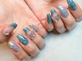 キラキラネイル