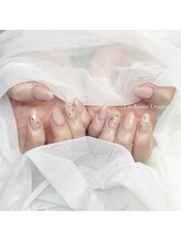 アン ジョーヌドラゴ/【自爪ネイル】キラキラネイル