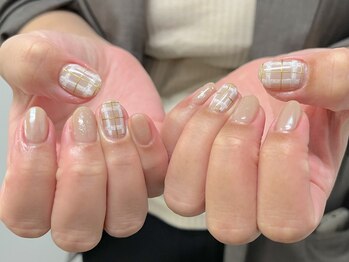 フェアリー(Fairy)/チェックネイル　by曽根