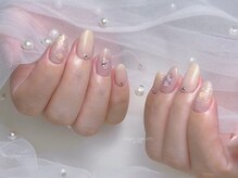 エンジェルガーデンネイル 池袋店(Angelgarden nail)/シンプル春ネイル