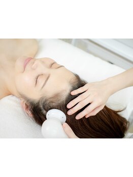 ヘッドスパで癒されたい
