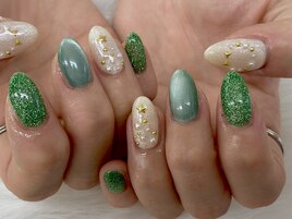 【山崎】クリスマスネイル