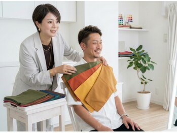 【パーソナルカラー診断/骨格診断/顔タイプ診断/メイク】salon unpetitの写真/清潔感とモテを引き出す技術!面接講師実績のプロが指導する垢抜けと男性向けビジネススタイルも提案★