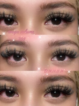 クレイジービューティー 渋谷道玄坂店(Crazy Beauty)の写真/持続力キープ。海外セレブご用達。10d.10dボリュームラッシュ。ゴージャス。軽い！盛り盛り。