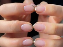 ミリ(mili)/ヌーディー単色＆ミラーフレンチ