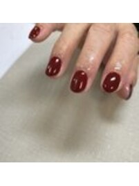 ボルドーワンカラー＊