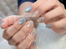 リオラ(Liora)/大人気水色マグネットネイル